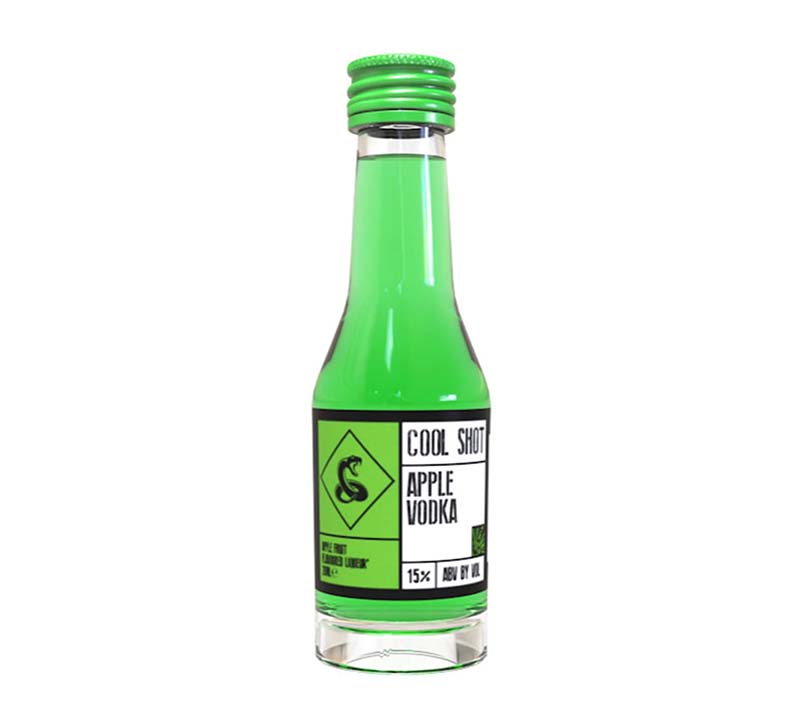 Cool Shots Apple Vodka Shot 20cl 200ml