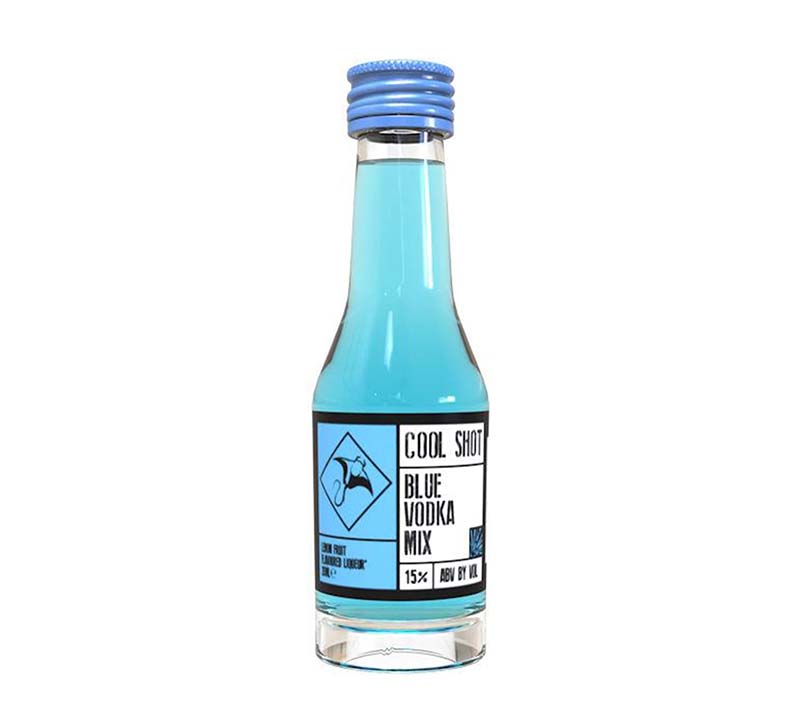 Cool Shots Blue Lemon Vodka Shot 20cl 200ml