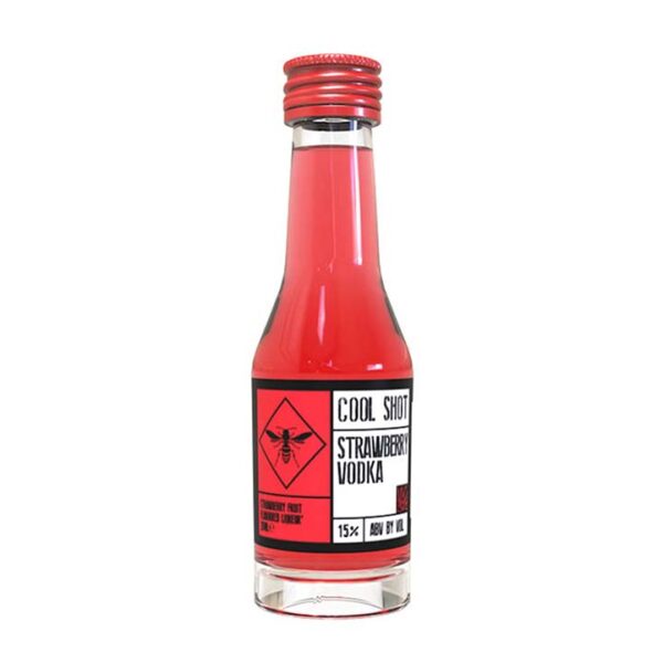 Cool Shots Strawberry Vodka Shot 20cl 200ml
