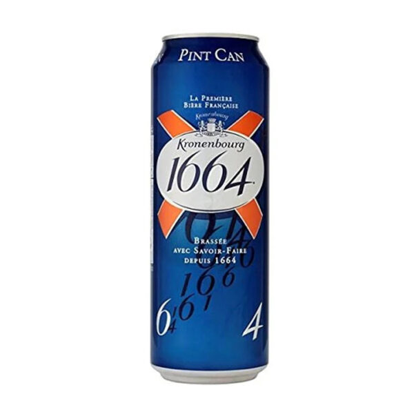 Kronenbourg 1664 Premium Lager Pint Can 568ml