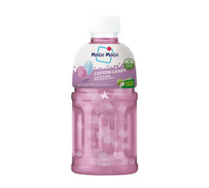 Mogu Mogu Cotton Candy Drink With Nata De Coco 320ml