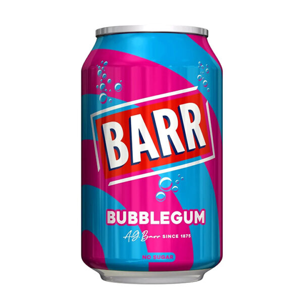 Barr Bubblegum Can 330ml