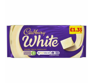 Cadbury White Chocolate Bar PM 90g