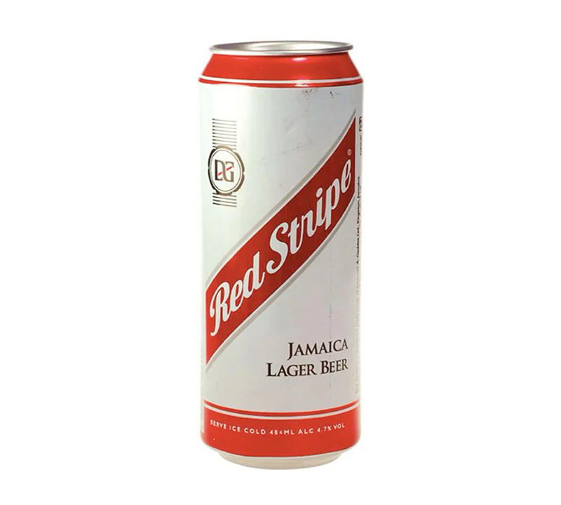 Red Stripe Jamaican Lager Beer Pint Can 568ml