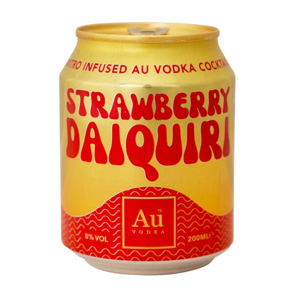 Au Vodka Strawberry Daiquiri Cocktail 200ml