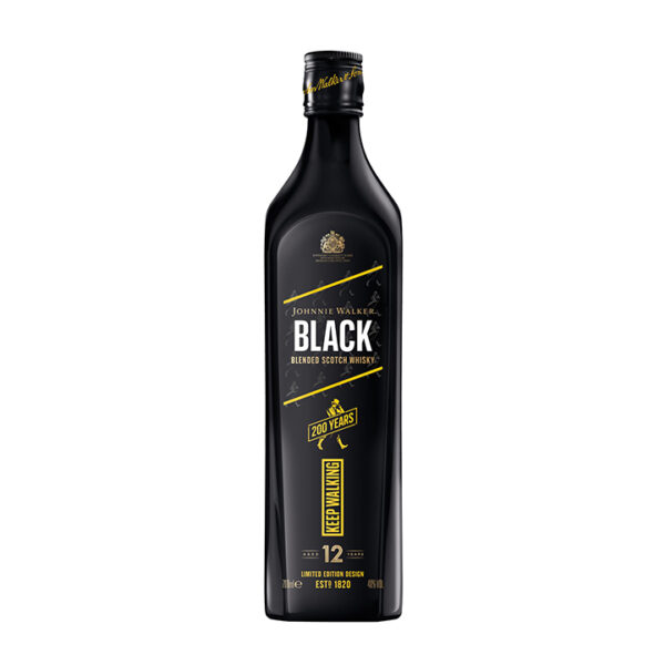Johnnie Walker Black Label 12 Year Old 200 Years Limited Edition 70cl 700ml