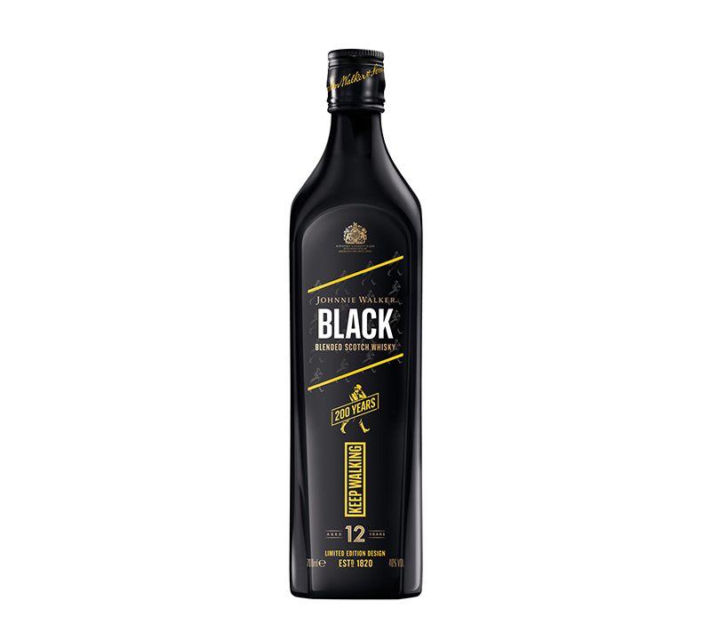 Johnnie Walker Black Label 12 Year Old 200 Years Limited Edition 70cl 700ml