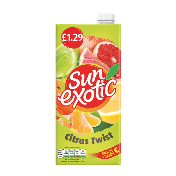 Sun Exotic Citrus Twist PM 1L