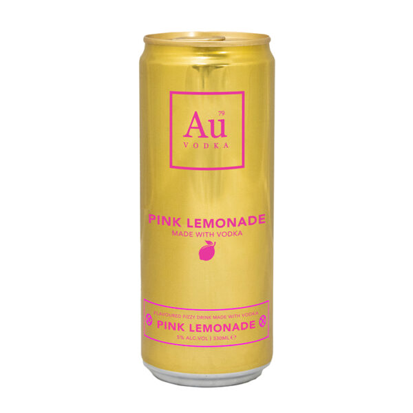 Au Vodka Pink Lemonade Premix RTD Can 330ml