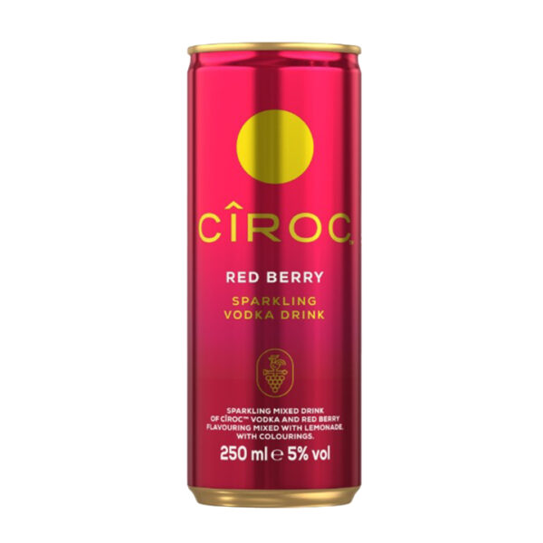 Ciroc Red Berry Premixed Cocktail Can 250ml