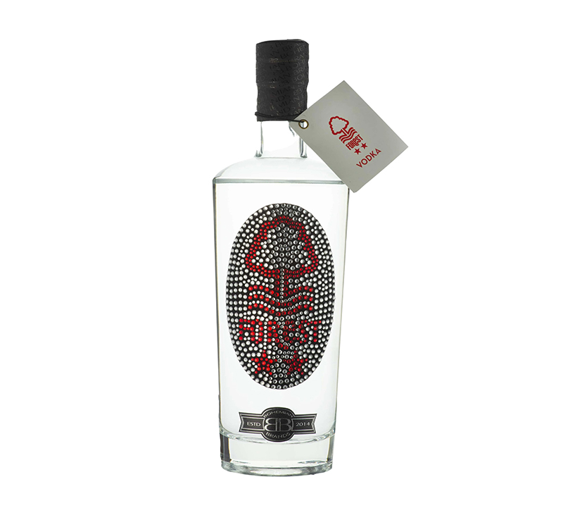 Crystal Edition Nottingham Forest Premium Vodka 70cl 700ml