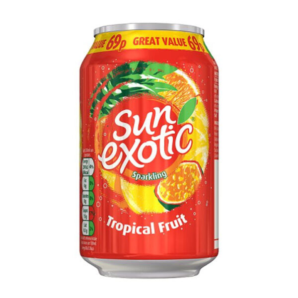 Sun Exotic Tropical Fruit Can PM 330ml