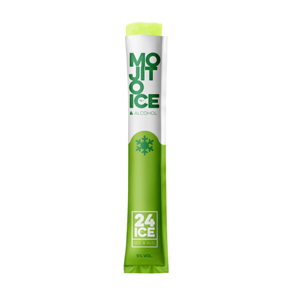 24 ICE Frozen Cocktail Mojito Single Ice Pop