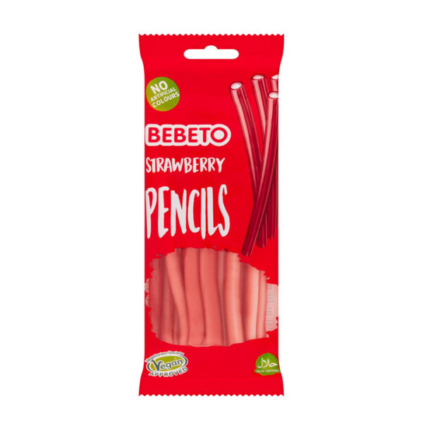 Bebeto Strawberry Pencils 160g
