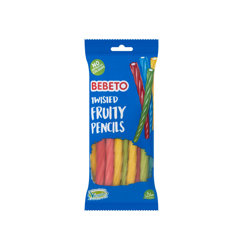 Bebeto Twisted Fruity Pencils 160g