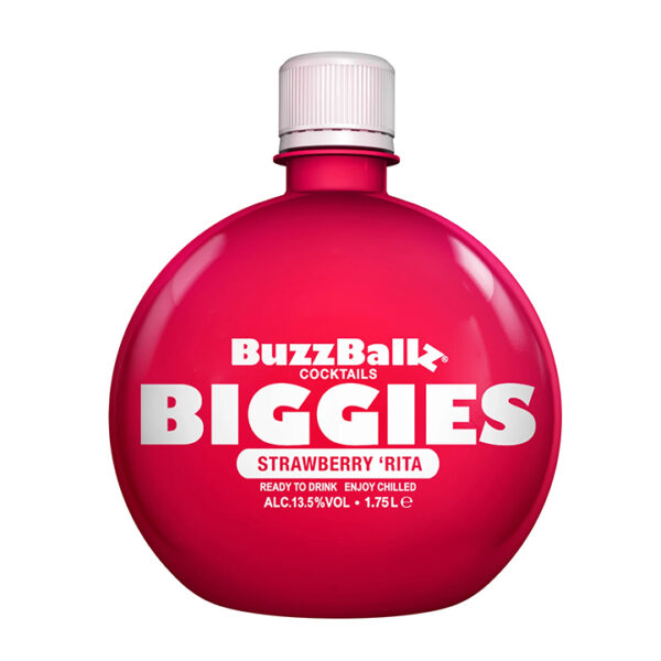 Buzz Ballz Biggies Strawberry Rita 1.75L UK