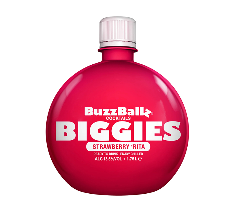 Buzz Ballz Biggies Strawberry Rita 1.75L Buzz Ballz Biggies Strawberry Rita 1.75L UK