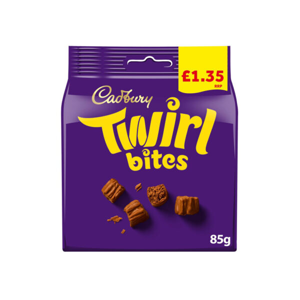 Cadbury Twirl Bites Chocolate Bag PM 85g