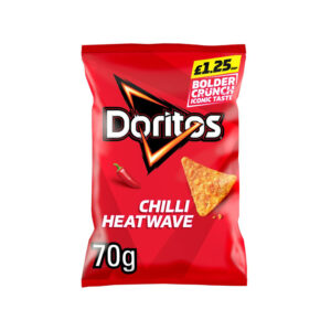 Doritos Chilli Heatwave Tortilla Chips Sharing Bag Crisps PM 70g