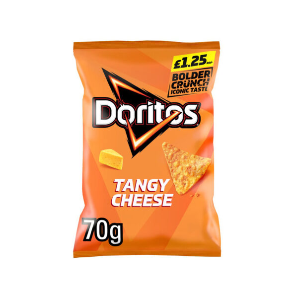 Doritos Tangy Cheese Tortilla Chips Sharing Bag Crisps PM 70g
