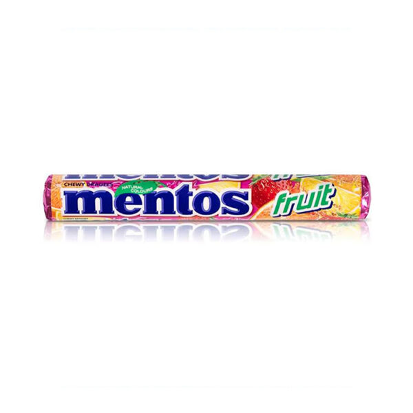 Mentos Fruit Roll 38G