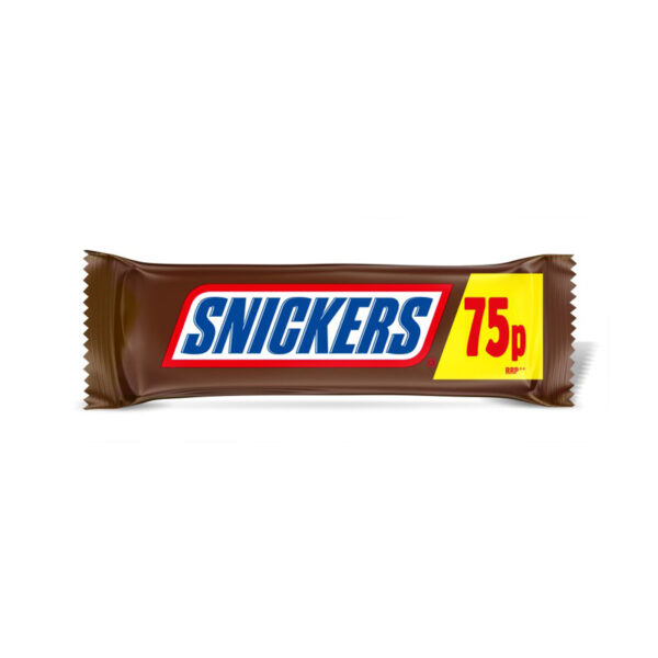 Snickers Caramel, Nougat, Peanuts & Milk Chocolate Snack Bar PM 48g