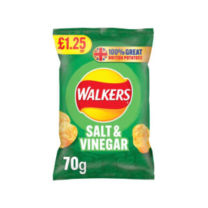 Walkers Salt & Vinegar Crisps PM 70g