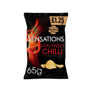 Walkers Sensations Thai Sweet Chilli Crisps PM 65g