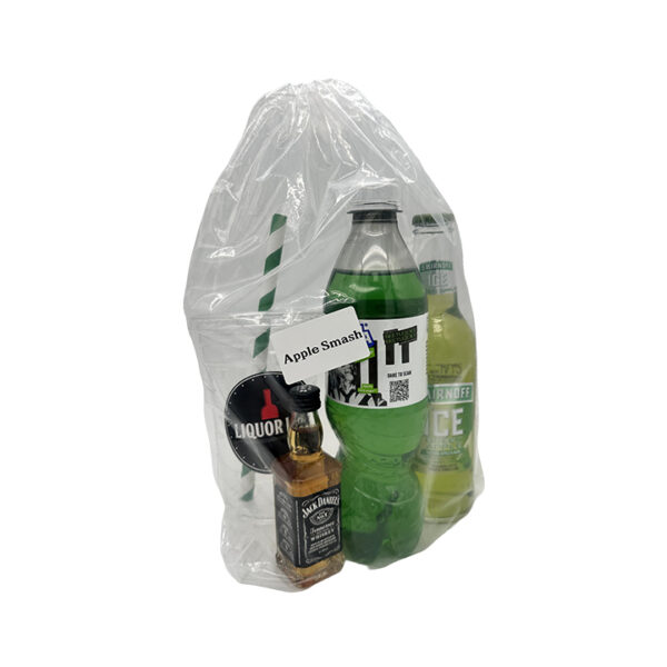 Apple Smash DIY Cocktail Bag – JD, Smirnoff Green Apple Ice & Fanta Apple