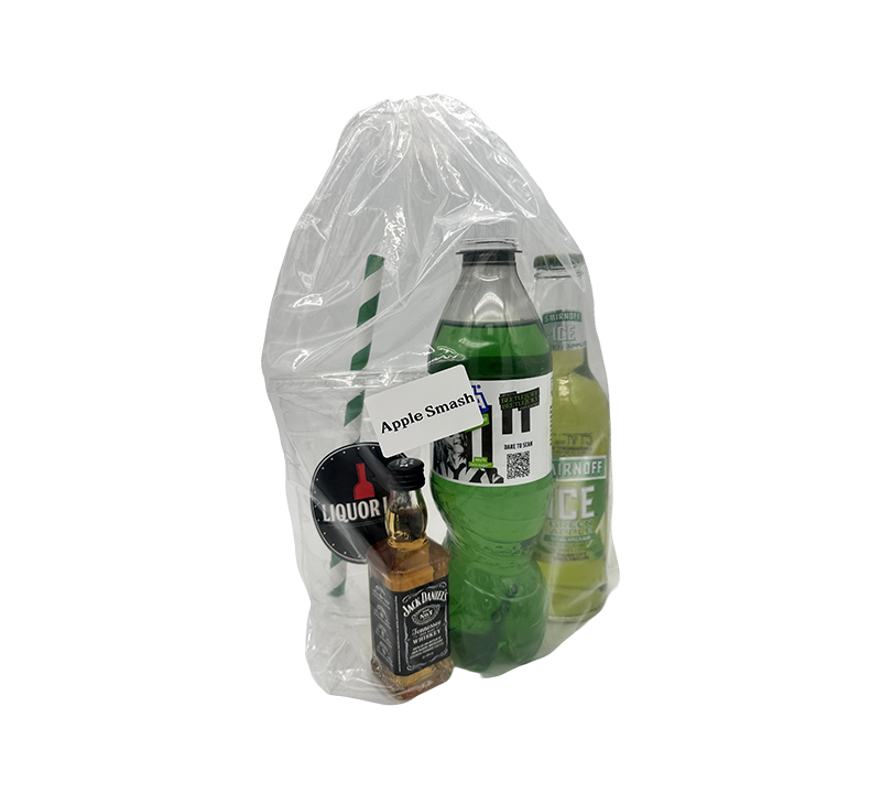 Apple Smash DIY Cocktail Bag – JD, Smirnoff Green Apple Ice & Fanta Apple