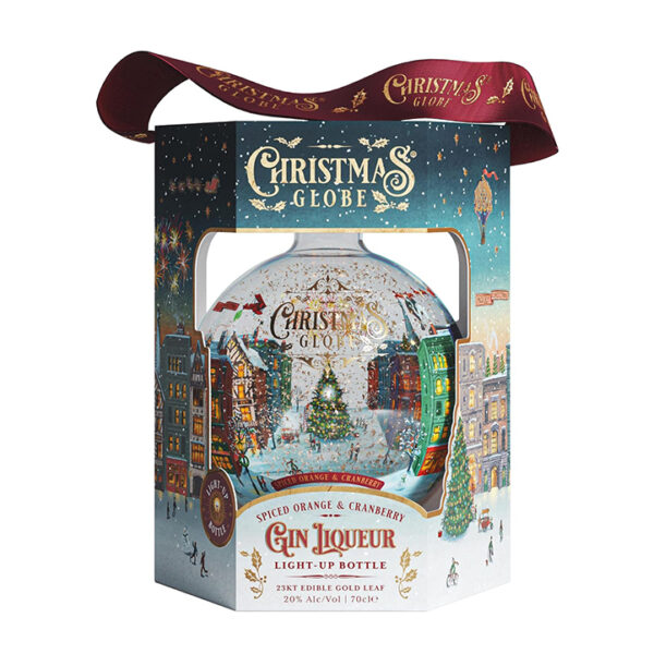 Christmas Globe Spiced Orange & Cranberry Gin Liqueur 70cl 700ml