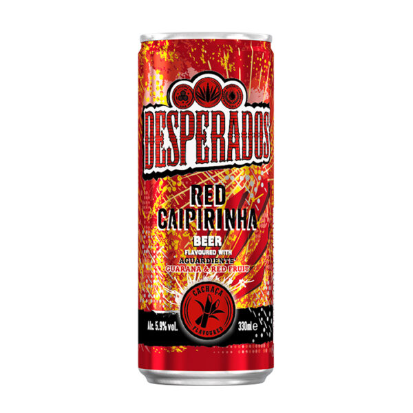 Desperados Red Caipirinha Guarana & Red Fruit 330ml