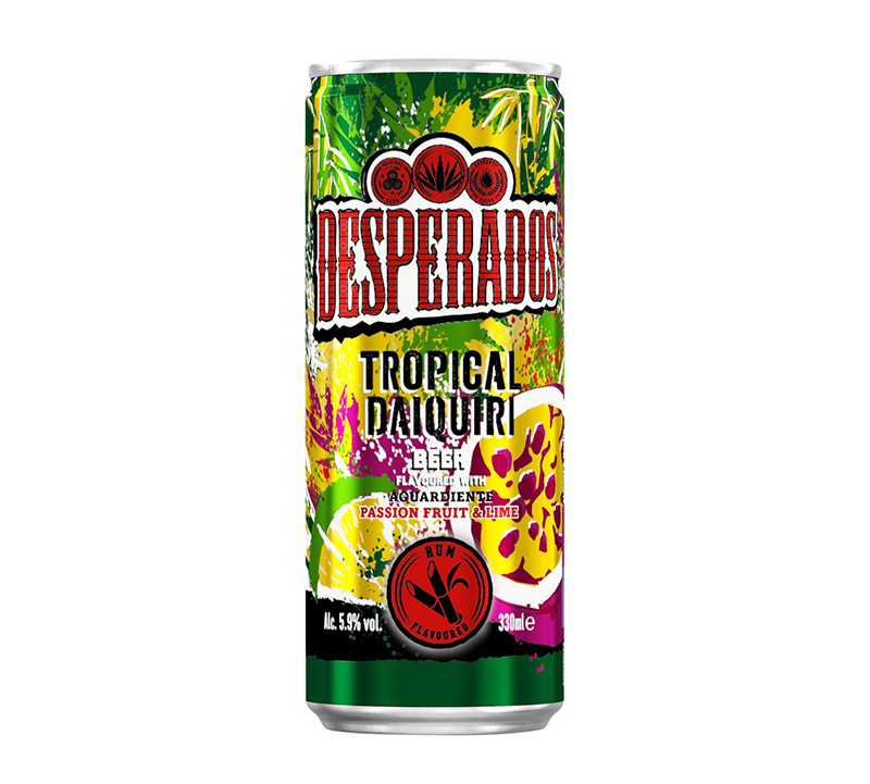 Desperados Tropical Daquiri Passionfruit & Lime Beer Can 330ml