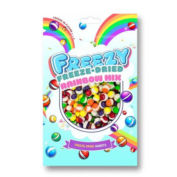 Freezy Freeze Dried Rainbow Mix 120g