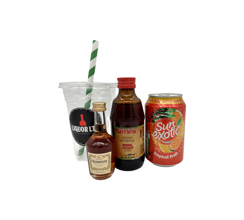 Shangum DIY Cocktail Bag – Magnum, Hennessy & Exotic Flavors Items