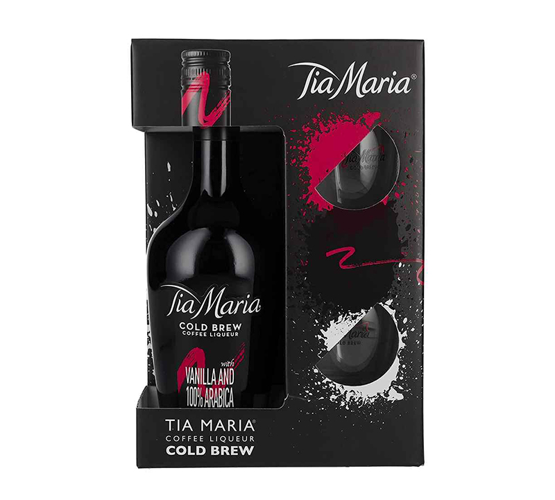 Tia Maria Gift Set With 2 Glasses 70cl 700ml