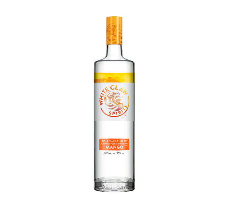 White Claw FLavoured Vodka Spirit Drink Mango 70cl 700ml