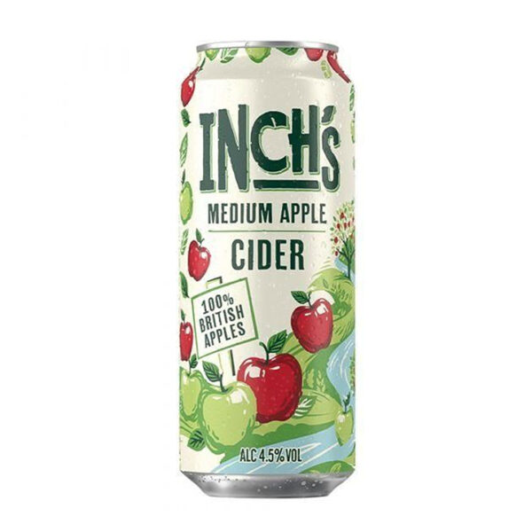 Inchs Medium Apple Cider Can 440ml