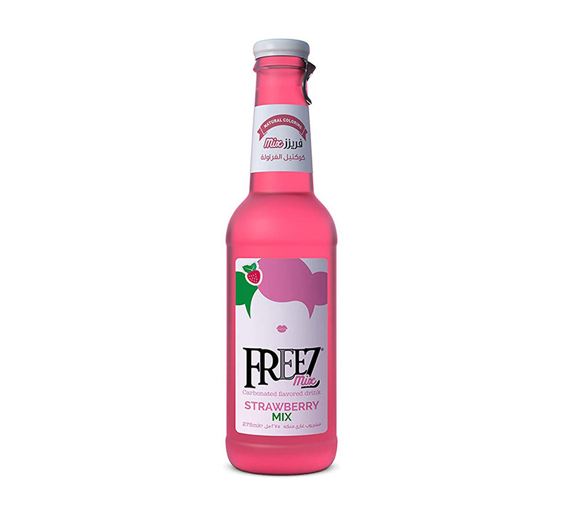 Freez Mix Strawberry Carbonated Flavoured Drink 275ml