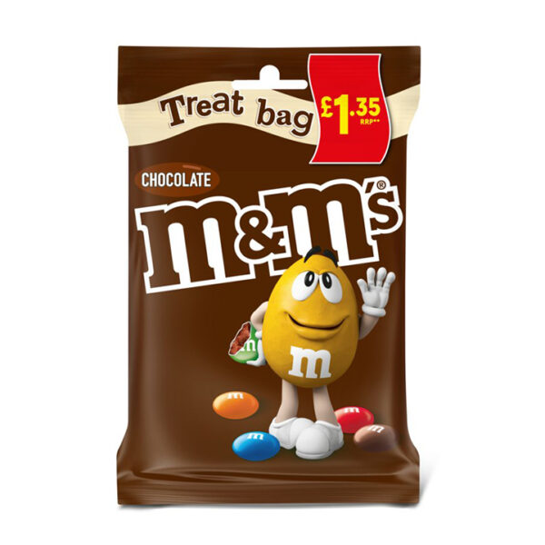 M&M's Milk Chocolate Bites Treat Bag PM 82g