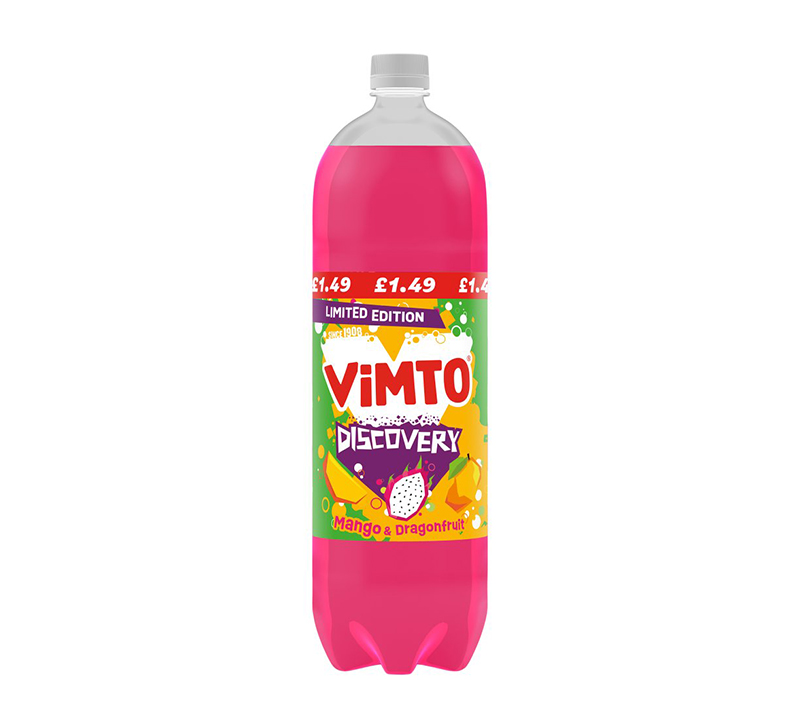 Vimto Discovery Mango & Dragonfruit 2L