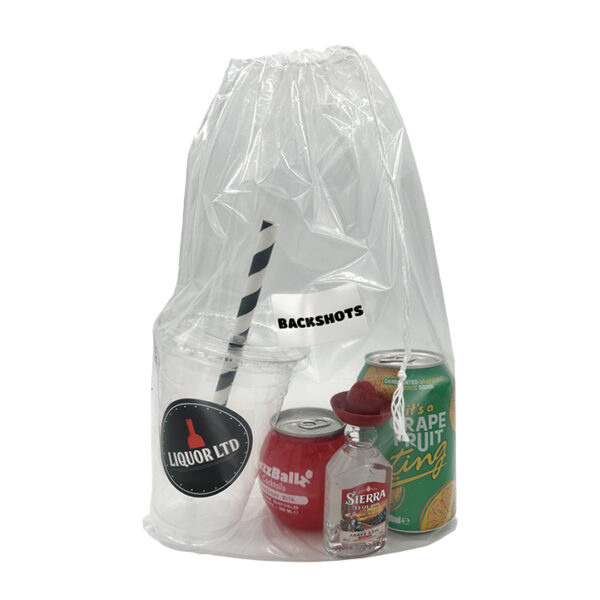 Backshots DIY Cocktail Bag - Tequila, BuzzBallz & Grapefruit Ting