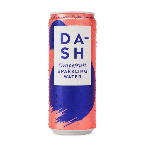 Dash Grapefruit Infused Sparkling Water Can 330ml