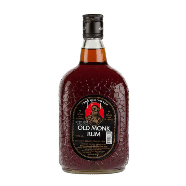 Old Monk 7 year Very Old Vatted Indian Rum 70cl 700ml