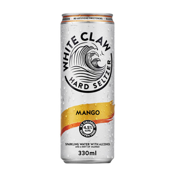 White Claw Mango Hard Seltzer Can 330ml