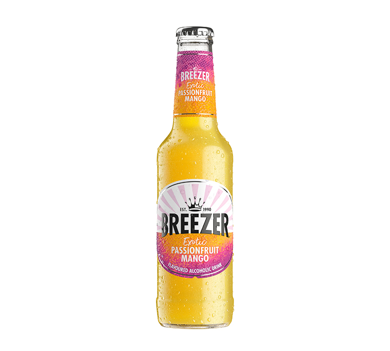 Bacardi Breezer Passionfruit And Mango 275ml