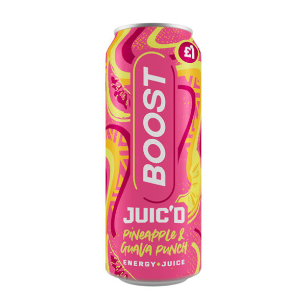 Boost Energy Juic'd Pineapple & Guava Punch 500ml