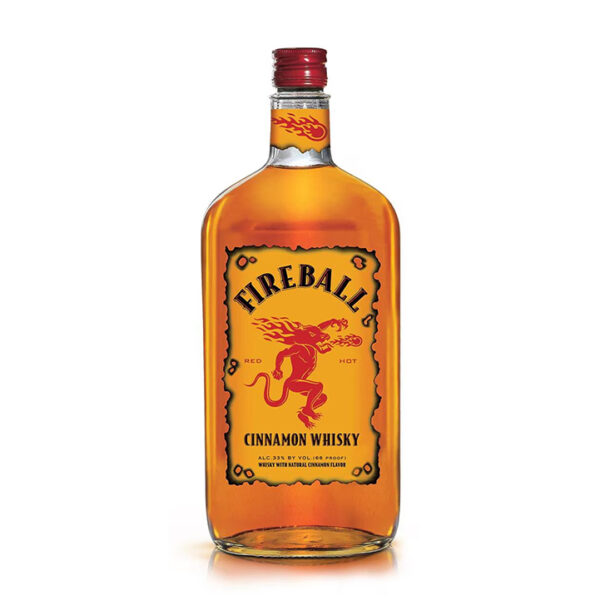 Fireball Cinnamon Whisky Liqueur 1L