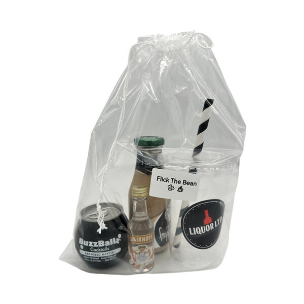 Flick the Bean DIY Cocktail Bag - Espresso Martini, Smirnoff Kissed Caramel Vodka & Frappuccino