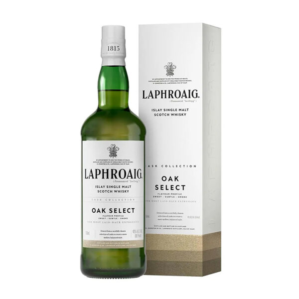 Laphroaig Oak Select Islay Single Malt Scotch Whisky 70cl 700ml